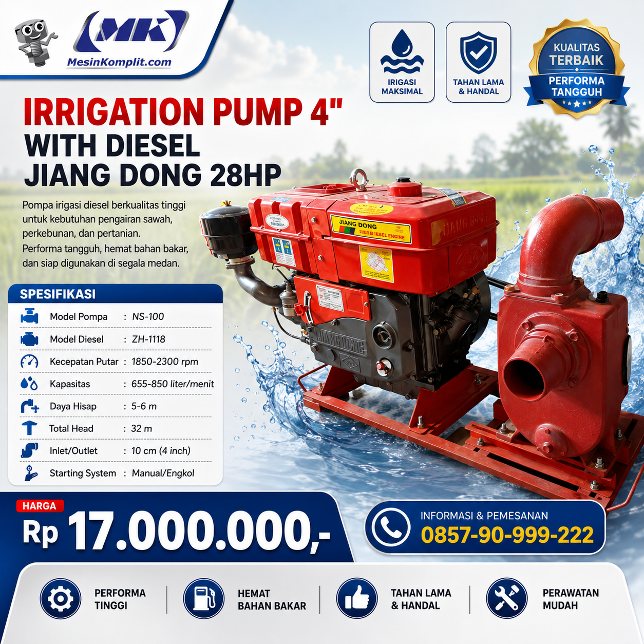 Jiangdong Pompa NS10...